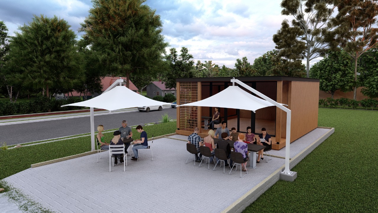 Inspirasi Atap Kanopi Membran Estetik